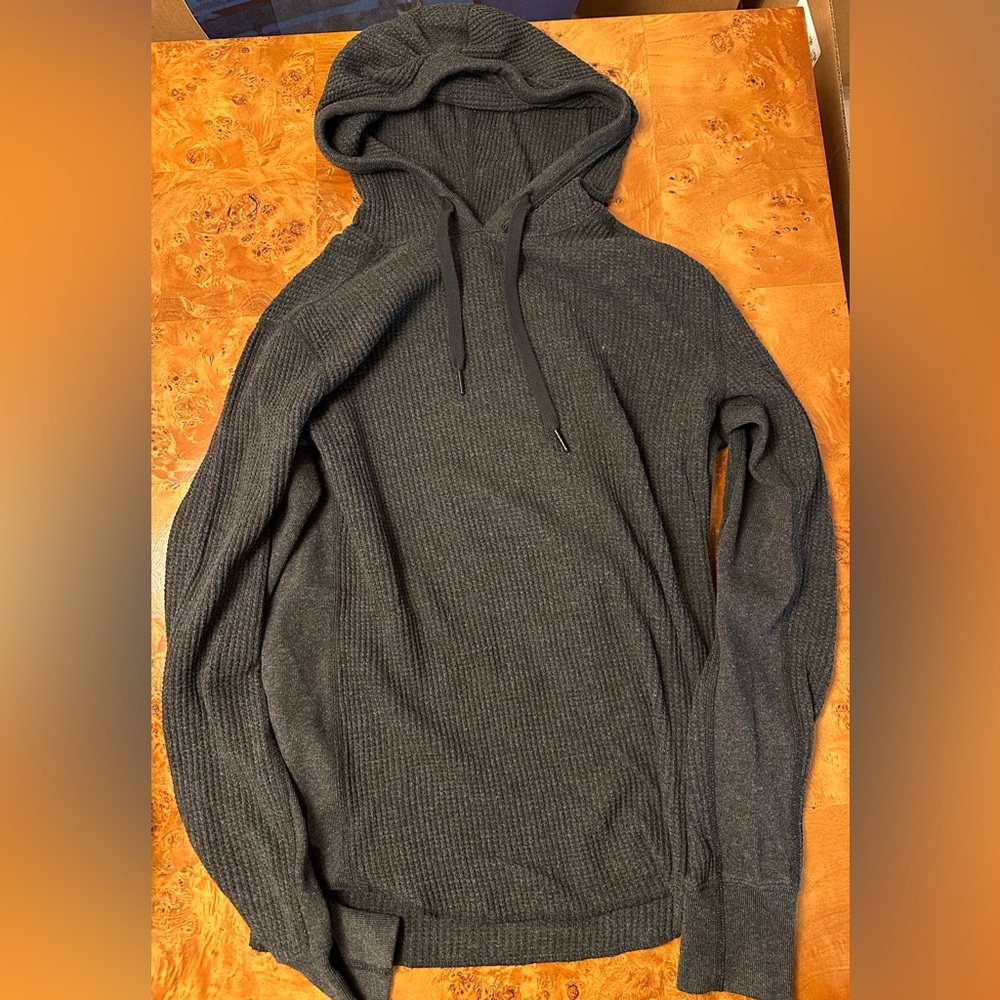 Rag & Bone Men’s Hoodie Sweater Size Small in Dark Grey